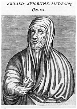 Later artistic depiction of Ibn Sina